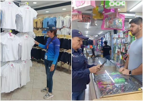 Plan regreso a clases: Sundde supervisa precios de uniformes y útiles escolares