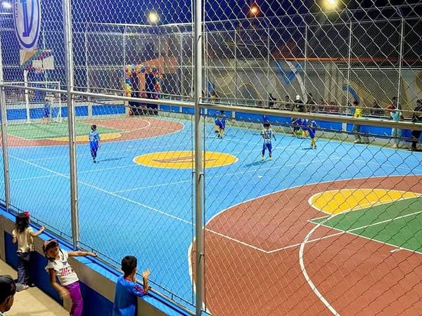 SUCRE | Alcaldía de Andrés Mata rehabilitó cancha multiusos del sector San Roque