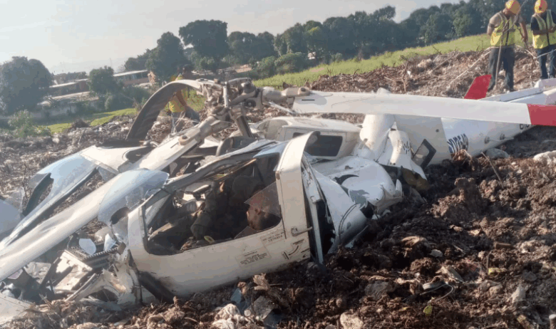 Helicóptero se precipitó a tierra en Maracay: dos militares murieron