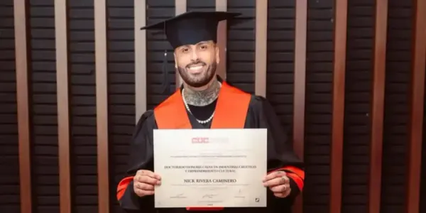 Nicky Jam fue reconocido con Doctorado Honoris Causa en Colombia