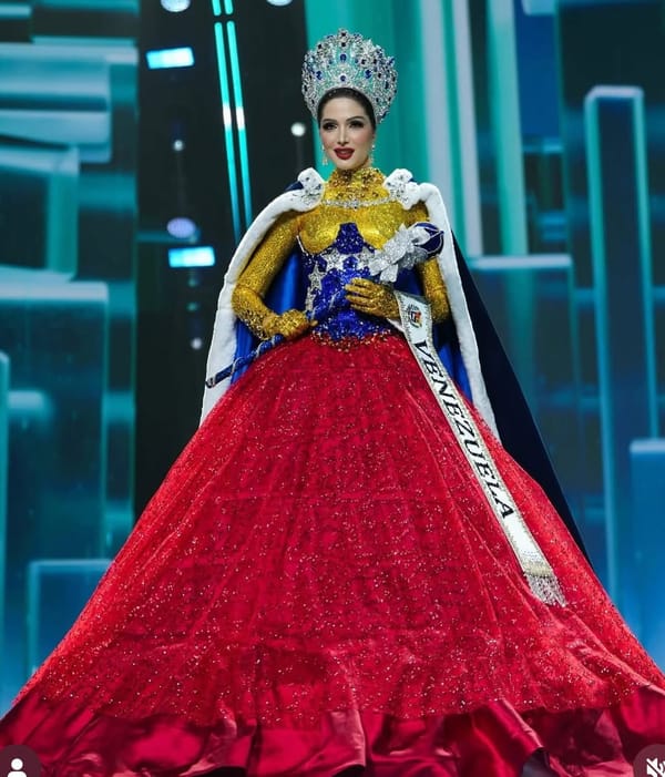 Miss Grand Venezuela 2025 sorprendió con traje típico en honor a reinas de belleza