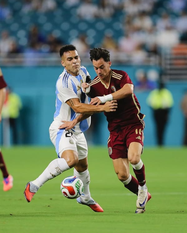 Venezuela cayó 1-0 ante Argentina durante partido amistoso