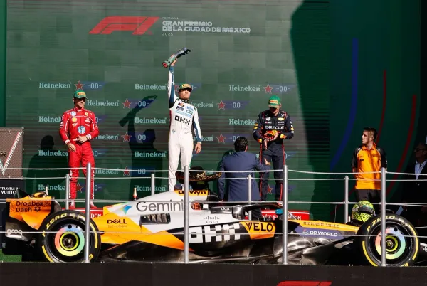 Nuevo líder del Mundial: Lando Norris triunfó en el Gran Premio de México de Fórmula 1