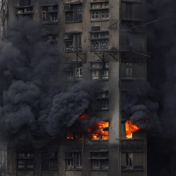 Ascendió cifra de muertos y heridos por incendio en Hong Kong: hay tres detenidos