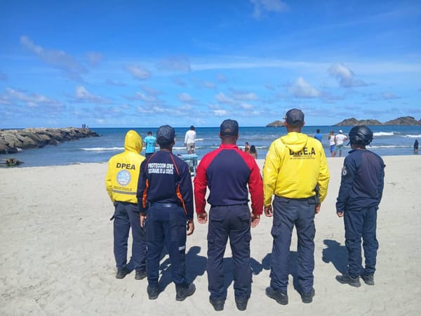 Joven desapareció mientras nadaba en una playa de Aragua