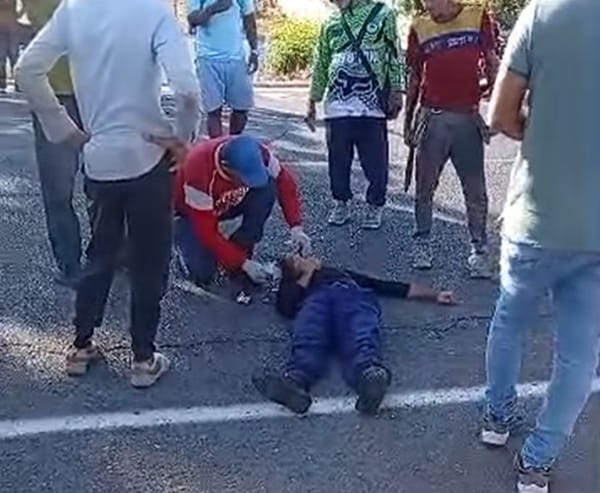 Funcionario de la PNB resultó herido tras accidente vial en Cumaná