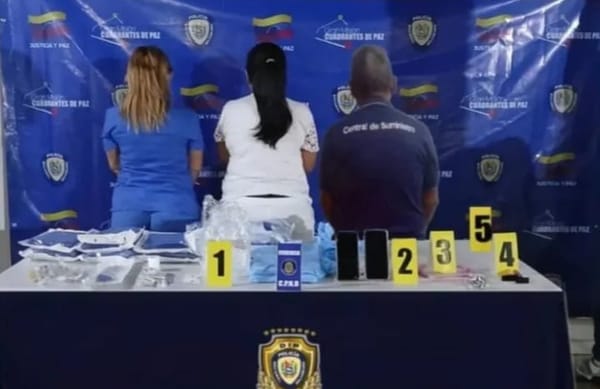 Detenidas tres personas por robar insumos del hospital de Porlamar