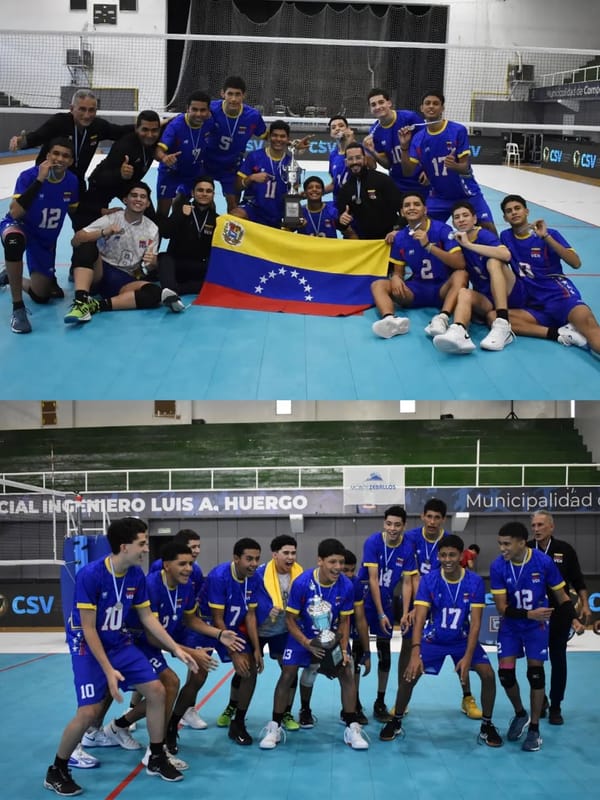 Nueva hazaña: Venezuela clasificó al Mundial U-17 de Voleibol Masculino