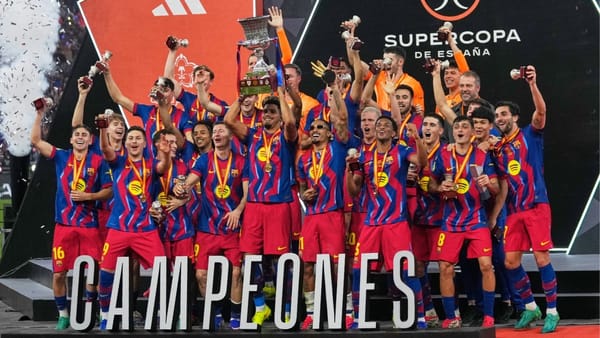 Bicampeones: FC Barcelona derrotó al Madrid y se llevó la Supercopa de España