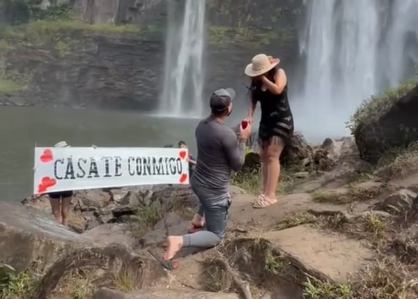 Propuesta de matrimonio en el Parque Canaima se viralizó en redes sociales