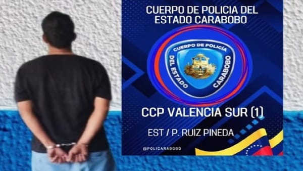 Sujeto fue detenido por mantener a una mujer retenida en Carabobo