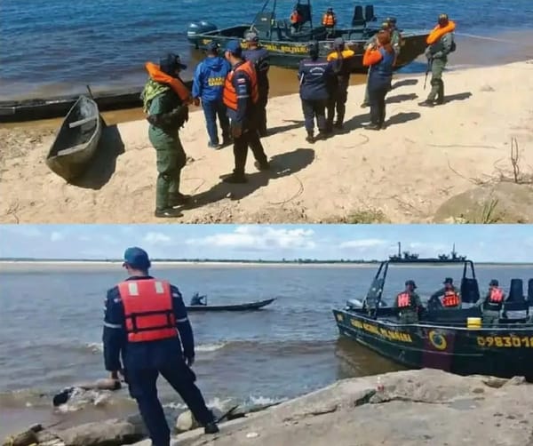 Pescador desaparecido en Bolívar fue hallado muerto en el río Caroní