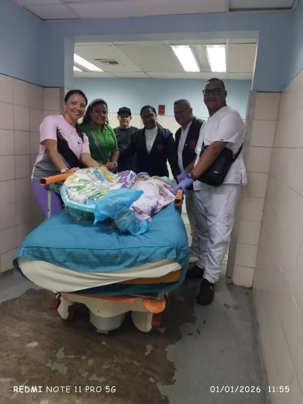 NUEVA ESPARTA | Hannah, la primera bebé nacida en 2026 en Nueva Esparta