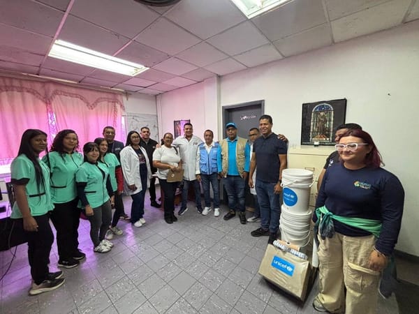 SUCRE | Dotaron con filtros, jabones y pastillas potabilizadoras a 41 centros de salud en Sucre