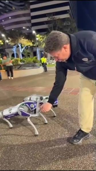 Policía de Chacao se conviertió en el primer municipio de Latam con perros robóticos