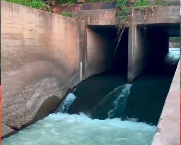 SUCRE | Protección Civil prohibió a la ciudadanía bañarse en el aliviadero de Puerto La Madera