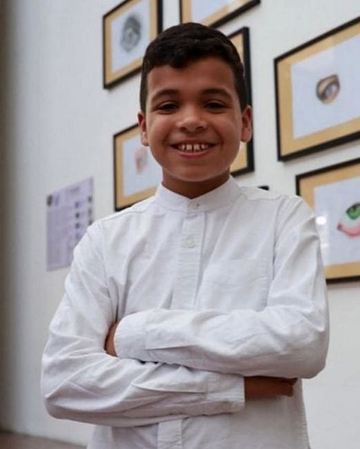 Niño venezolano expondrá su arte hiperrealista en Italia