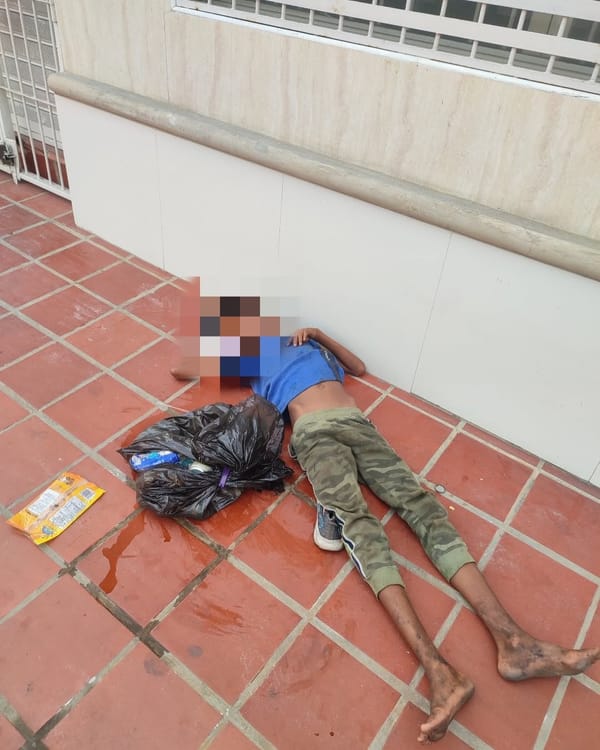 ANZOÁTEGUI | Vecinos de Barcelona solicitaron ayuda para menor de edad en situación de calle