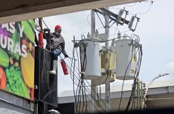 Trabajador murió tras caer de un poste al intentar sofocar un incendio en Acarigua
