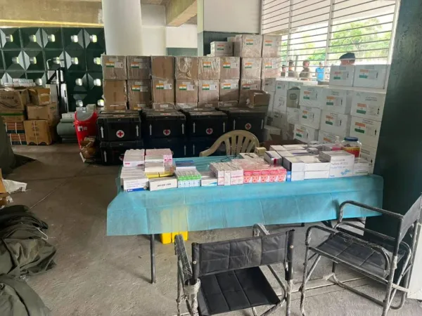 Instalaron hospital de campaña en el hipódromo de La Rinconada para atender a afectados por terremotos