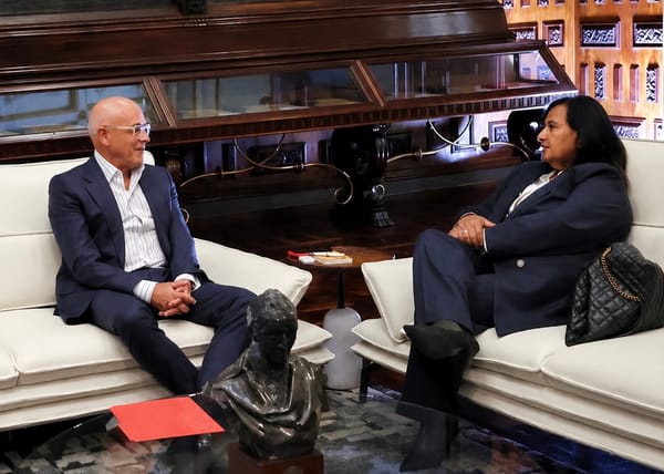 Jorge Rodríguez y Dinorah Figuera acuerdan instalar mesa de diálogo tras regreso de la dirigente al país