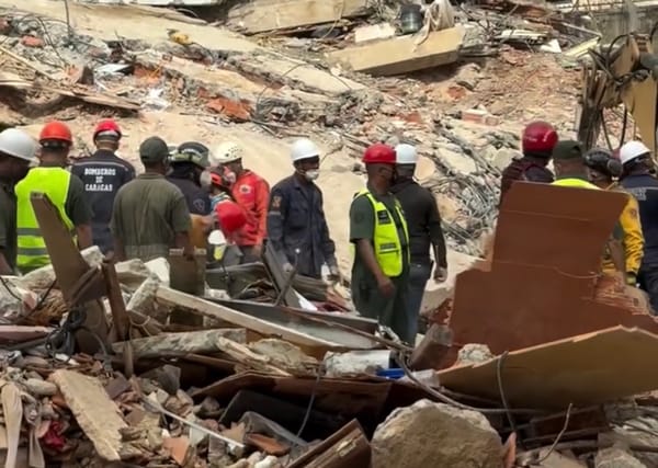 Hallaron siete cuerpos en el edificio Rita de San Bernardino durante las últimas horas