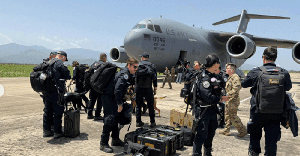 Equipos de búsqueda y rescate de EE. UU. culminaron su misión en Venezuela tras los terremotos