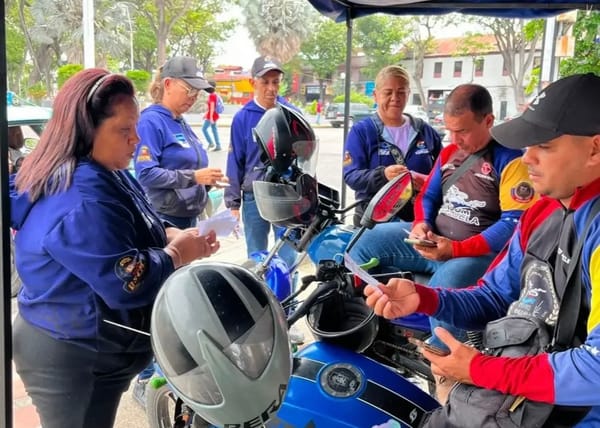 SUCRE | Alcaldía de Cumaná realizó una campaña de concientización vial dirigida a motorizados