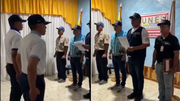 Un chiste costoso: Estudiantes de la UNES fueron expulsados tras grabar polémico video uniformados