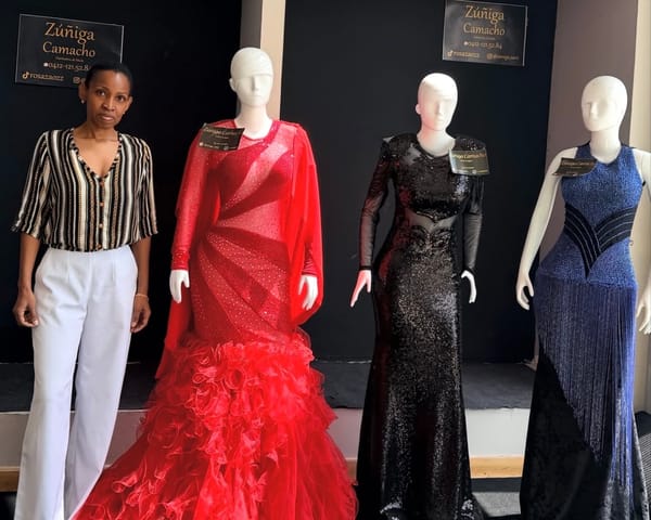 Diseñadora venezolana, criticada por usar «alta costura», ahora es elogiada por sus confecciones