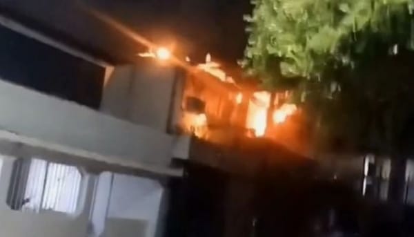 Se registró un incendio en una casa del sector Los Chaimas de Cumaná