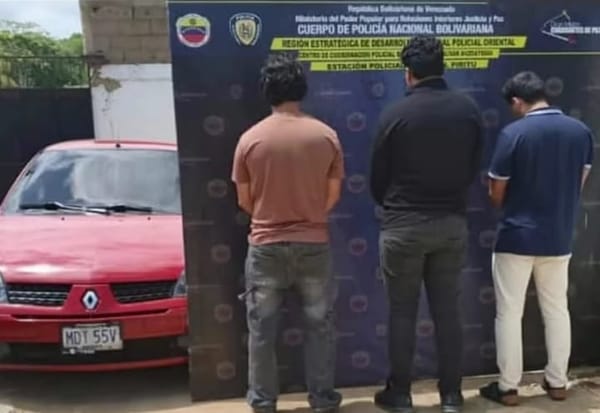 Detenidos tres sujetos por agredir a un mototaxista y a su pasajero en Anzoátegui