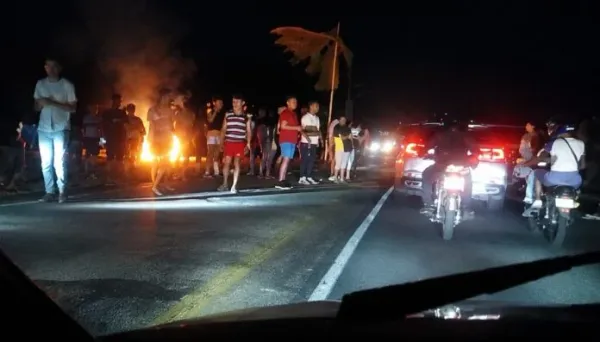 Habitantes de Aragua y Carabobo volvieron a salir a las calles para exigir fin de los apagones diarios