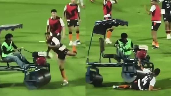 Rodillo aplastó a jugador mientras realizaba calentamiento en Tailandia