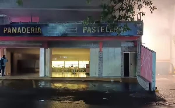 Incendio en panadería de Maracay dejó dos trabajadores lesionados