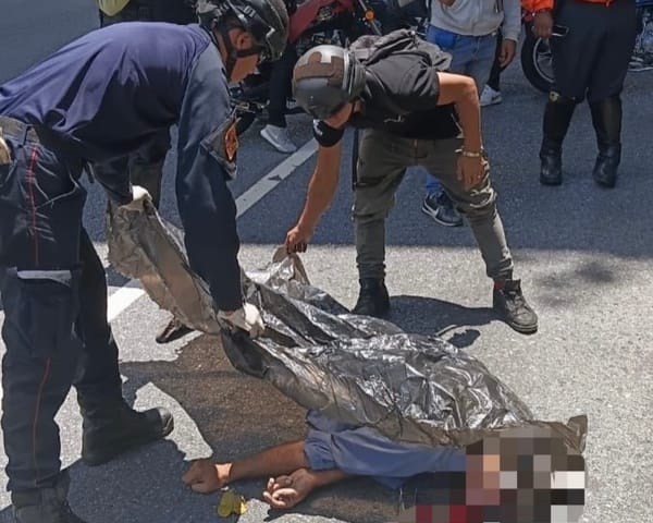 Hombre murió tras caer desde el puente de La Ciudadela en la Autopista Prados del Este