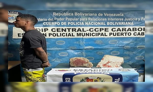 Hombre fue detenido en Carabobo por agredir a su madre con un par de piedras