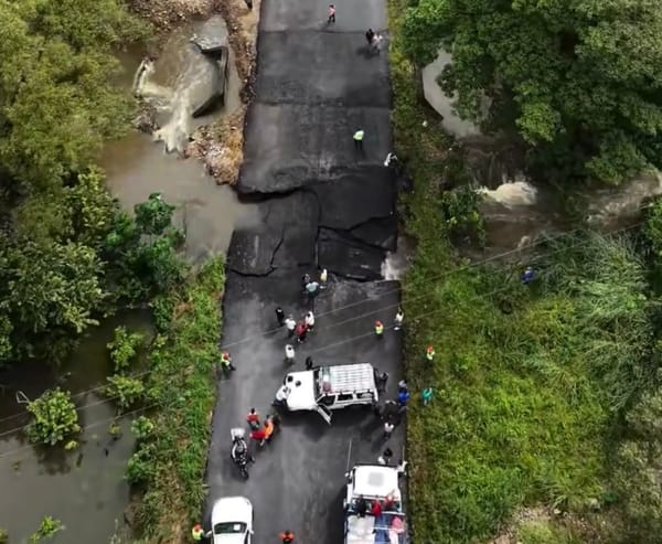 Colapso de alcantarilla restringe el paso por la Troncal 5 entre Barinas y Táchira