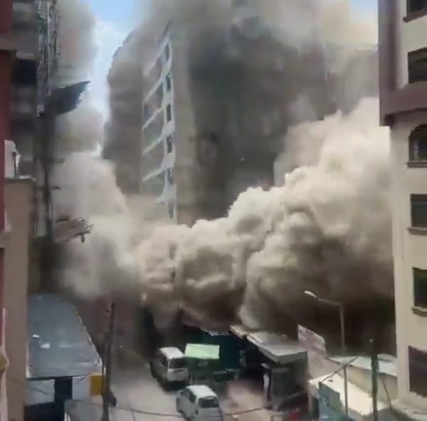 Colapsó de un edificio en Kenia genera temor por posibles personas atrapadas