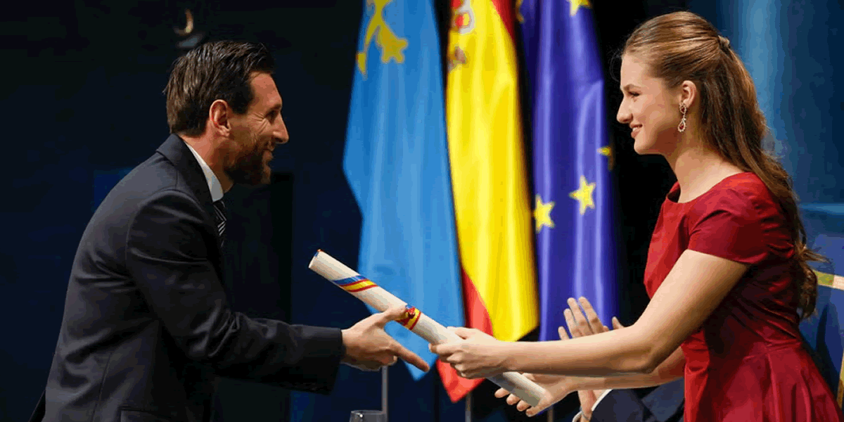Lionel Messi recibió el Premio Princesa de Asturias de los Deportes 2026