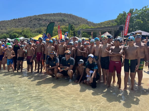 SUCRE | Más de 800 nadadores participaron en el VII Campeonato de Aguas Abiertas Mochima 2026