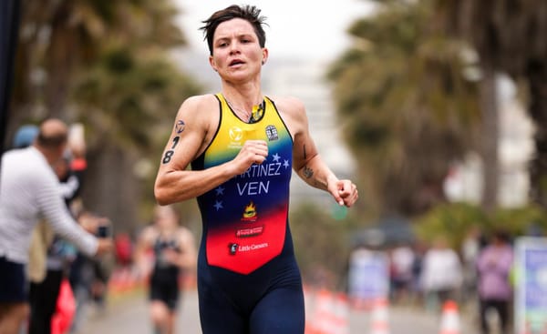 Cumanesa Rosa Martínez ganó la Copa Continental de Triatlón disputada en Argentina