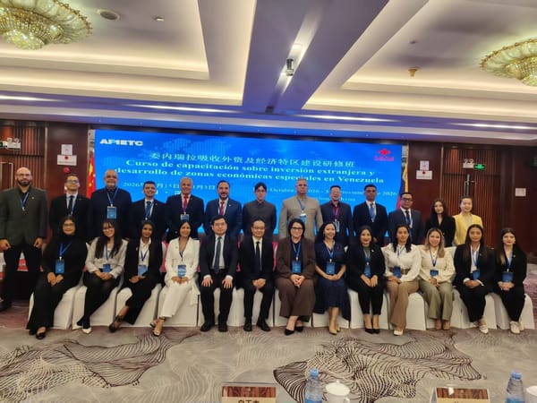 Venezuela participa en programa estratégico sobre Inversión Extranjera en China