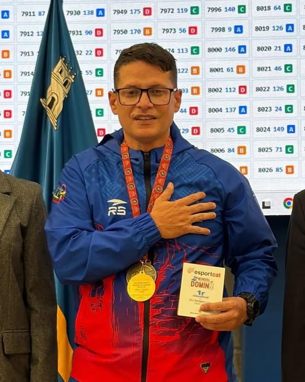 Venezolano Carlos Marquina se coronó campeón mundial de dominó por octava ocasión