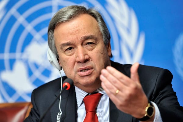 António Guterres fue reelegido secretario de la ONU