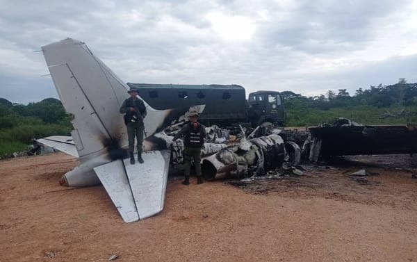 GNB derribó supuesta narcoavioneta mexicana en el Sur del Lago