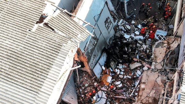 Desplome de edificio en Rio de Janeiro causa dos muertes y cuatro heridos