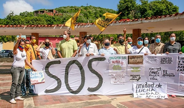 Organizaciones No Gubernamentales protestaron en Nueva Esparta por los derechos civiles