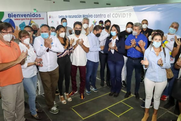 Inauguraron centro de vacunación masivo contra el Covid-19 en Nueva Esparta