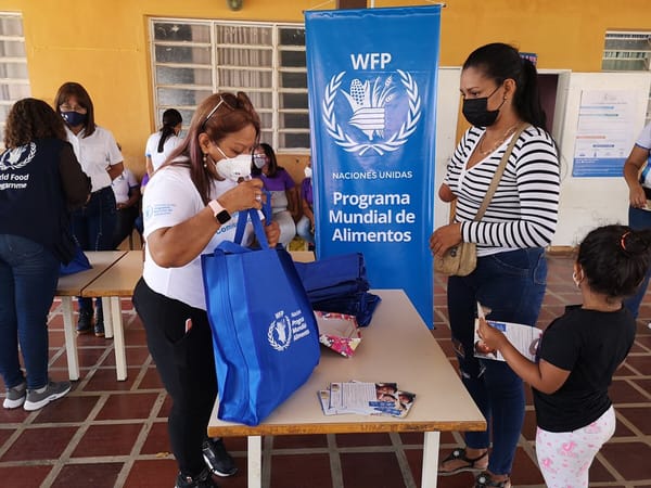 Programa Mundial de Alimentos de la ONU inició entrega de comidas escolares en Falcón